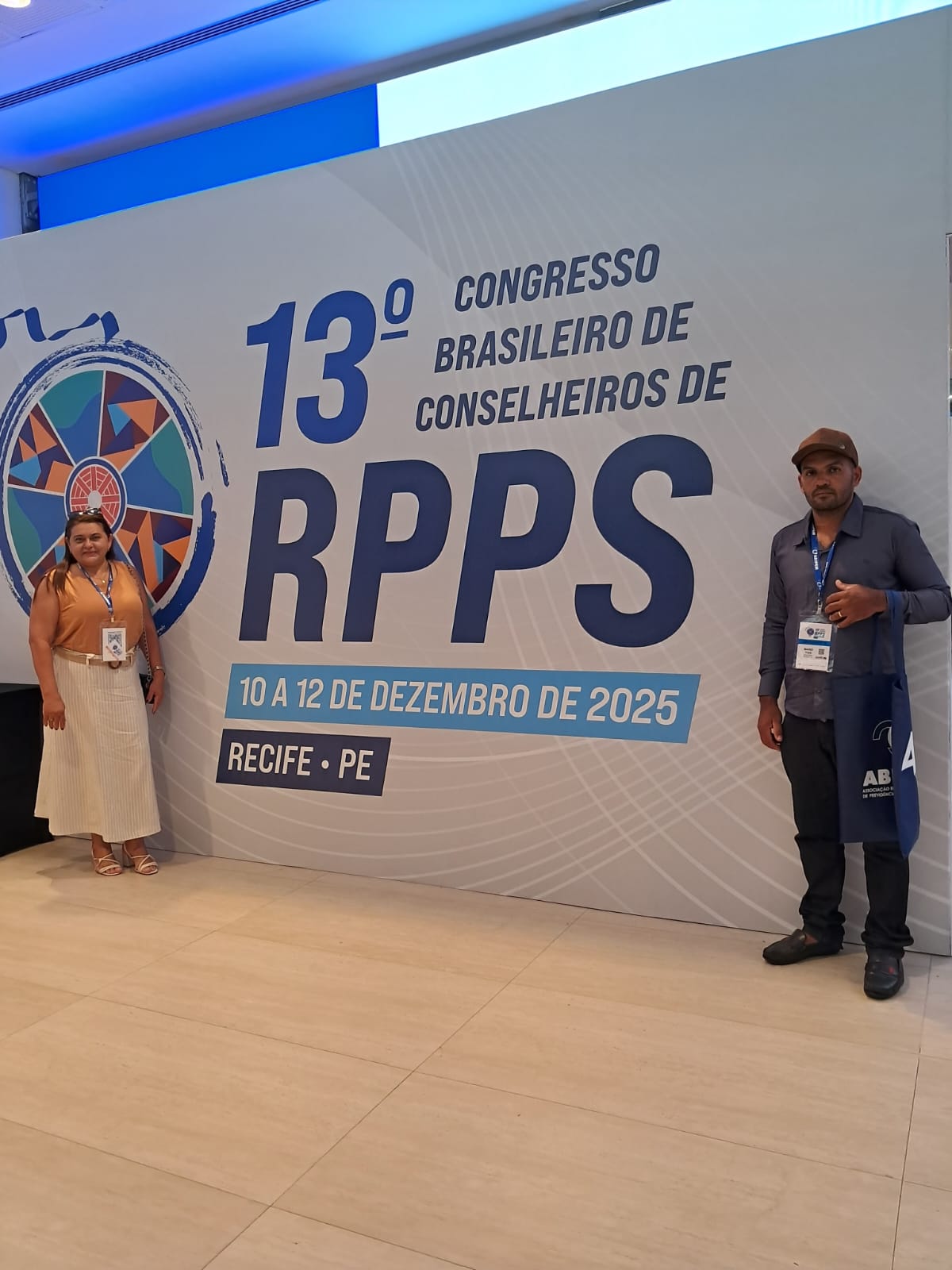 Gestores do SEBASTIÃO BARROS PREV participam de evento ABIPEM em Recife-PE